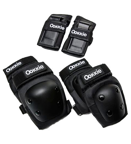 Ookkie Protection Set - Safety Pads x-Small - Black