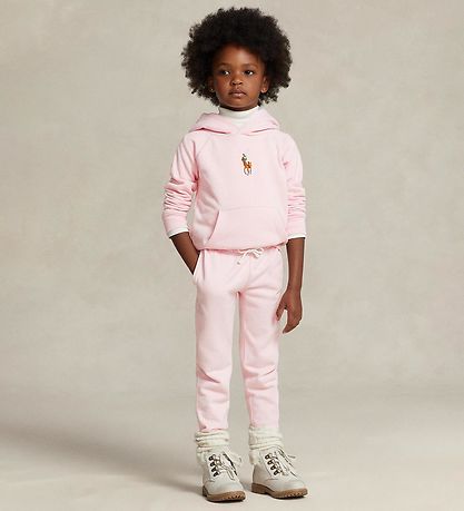 Polo Ralph Lauren Joggingbuxur - Bleikt Polo Ralph Lauren Joggingbuxur - Bleikt