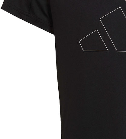 adidas Performance T-shirt - G TRES BL T - Sort adidas Performance T-shirt - G TRES BL T - Sort