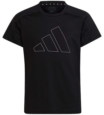 adidas Performance T-shirt - G TRES BL T - Sort adidas Performance T-shirt - G TRES BL T - Sort