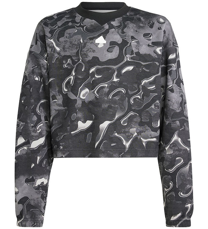 adidas Performance Bluse - Sort/Grå