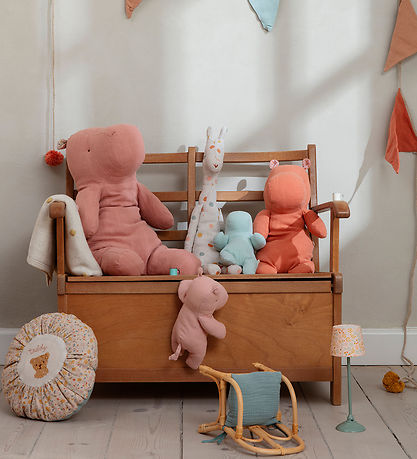Maileg Bamse - Safari Friends - Flodhest - Medium - 34cm - Dusty