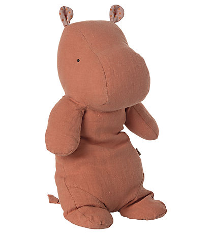 Maileg Bamse - Safari Friends - Flodhest - Medium - 34cm - Dusty Maileg Bamse - Safari Friends - Flodhest - Medium - 34cm - Dusty