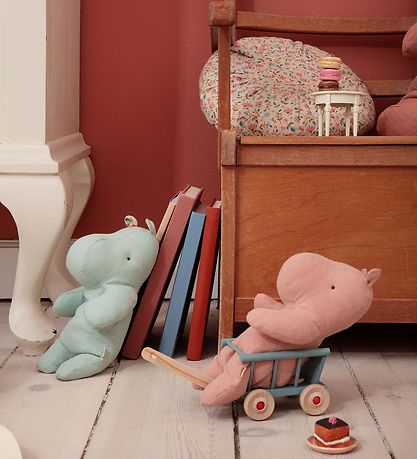 Maileg Bamse - Safari Friends - Flodhest - Medium - 34 cm - Old  Maileg Bamse - Safari Friends - Flodhest - Medium - 34 cm - Old