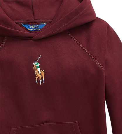 Polo Ralph Lauren Hættetrøje - Bordeaux m. Logo