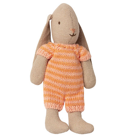 Maileg Kanin - Mikro - Rosa Striber Maileg Kanin - Mikro - Rosa Striber