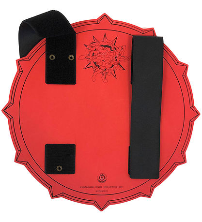 Liontouch Kostüm - Flammenschild - Rot/Orange/Gelb