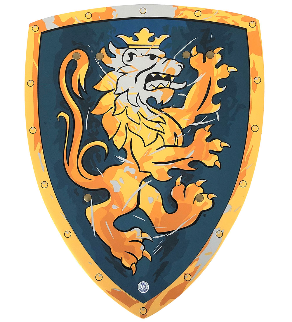 Liontouch Kostuum - Nobel ridderschild - Blauw - Liontouch - OneSize - Verkleedkleren