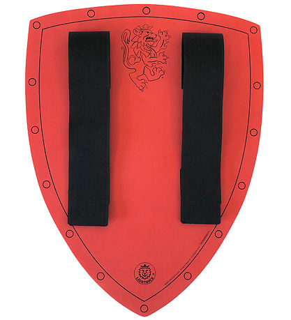 Liontouch Udklædning - Noble Knight-sæt - Sværd & Skjold - Rød