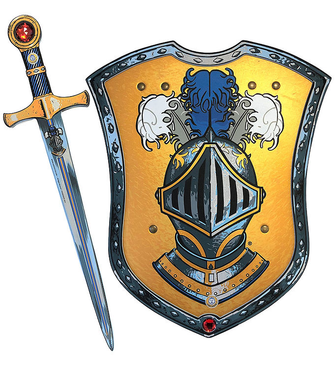 Liontouch Udklædning - Mystery Knight-sæt - Sværd & Skjold