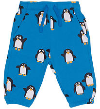 Stella McCartney Kids Sweatpants - Blå m. Pingviner Stella McCartney Kids Sweatpants - Blå m. Pingviner