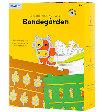 Crateit Kreasæt - Træ - Bondegården - Lydhistorie - Markerne Høs Crateit Kreasæt - Træ - Bondegården - Lydhistorie - Markerne Høs