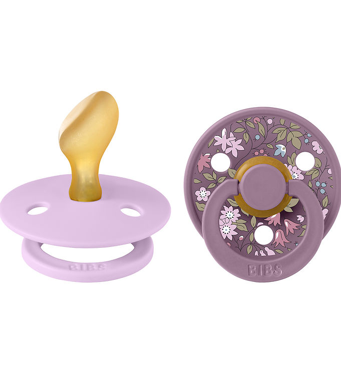 BIBS X Liberty Colour Sutter - 2-pak - Str. 2 - Anatomisk - Viol