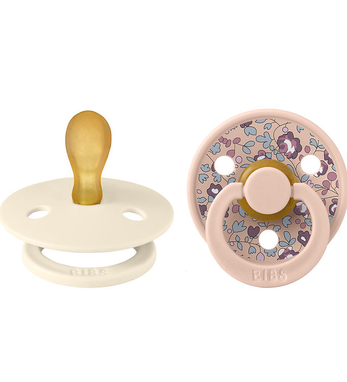 BIBS X Liberty Colour Sutter - 2-pak - Str. 1 - Symmetrisk - Blu