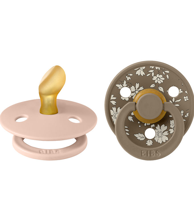 BIBS X Liberty Colour Sutter - 2-pak - Str. 1 - Anatomisk - Bluc