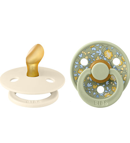 BIBS X Liberty Colour Sutter - 2-pak - Str. 1 - Anatomisk - Sage BIBS X Liberty Colour Sutter - 2-pak - Str. 1 - Anatomisk - Sage