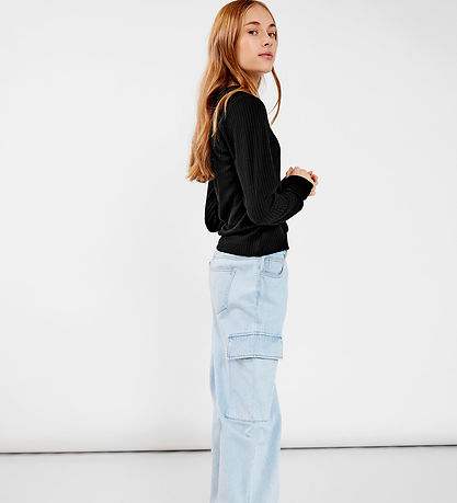 LMTD Jeans - Cargo - NlfTartizza - Light Blue Denim LMTD Jeans - Cargo - NlfTartizza - Light Blue Denim