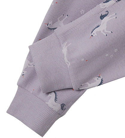 Name It Nattøj - Noos - NmfNightset Unicorn - Lavender Aura m. E