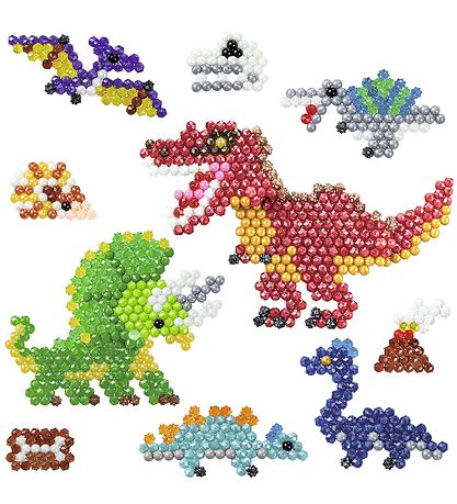 Aquabeads Perlesæt - 1200+ Stk. - Dinosaur World