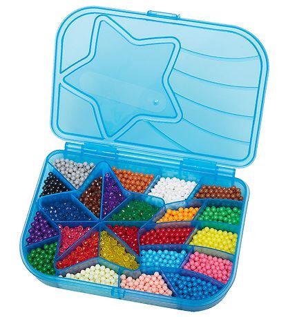 Aquabeads Perler - 2400+ stk. - Mega Bead Set - Multifarvet Aquabeads Perler - 2400+ stk. - Mega Bead Set - Multifarvet
