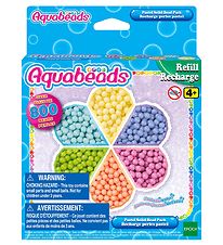 Aquabeads Perler - 800+ stk. - Pastel Solid Bead Pack Aquabeads Perler - 800+ stk. - Pastel Solid Bead Pack