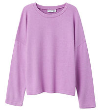 Name It Bluse - Strik - Noos - NkfVicti - Violet Tulle Name It Bluse - Strik - Noos - NkfVicti - Violet Tulle