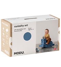 MODU Curiosity Sæt - 14 Dele - 50x30x20 cm - Deep Blue/Sky Blue MODU Curiosity Sæt - 14 Dele - 50x30x20 cm - Deep Blue/Sky Blue