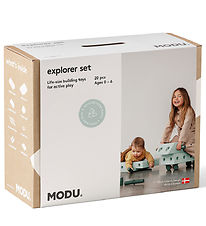 MODU Explorer Sæt - 20 Dele - 55x40x20 cm - Ocean Mint/Forest Gr MODU Explorer Sæt - 20 Dele - 55x40x20 cm - Ocean Mint/Forest Gr