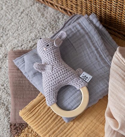 Sebra Rangle - Hæklet - Kanin Sebra Rangle - Hæklet - Kanin