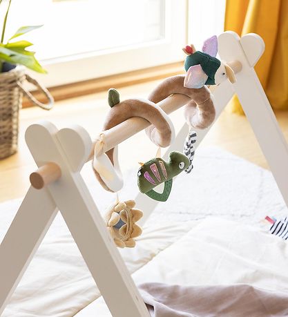 Sebra Aktivitetsspiral - Velour - Wildlife Sebra Aktivitetsspiral - Velour - Wildlife