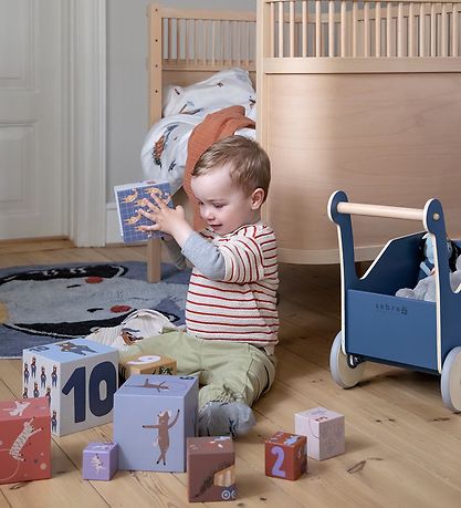 Sebra Stabelkasser - 10 stk. - Toes/Builders