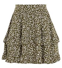 Tommy Hilfiger Nederdel - Flower Print - Putting Green Tommy Hilfiger Nederdel - Flower Print - Putting Green