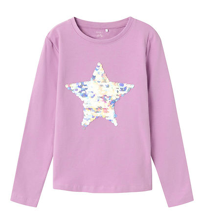 Name It Bluse - Noos - NkfLinstar - Violet Tulle
