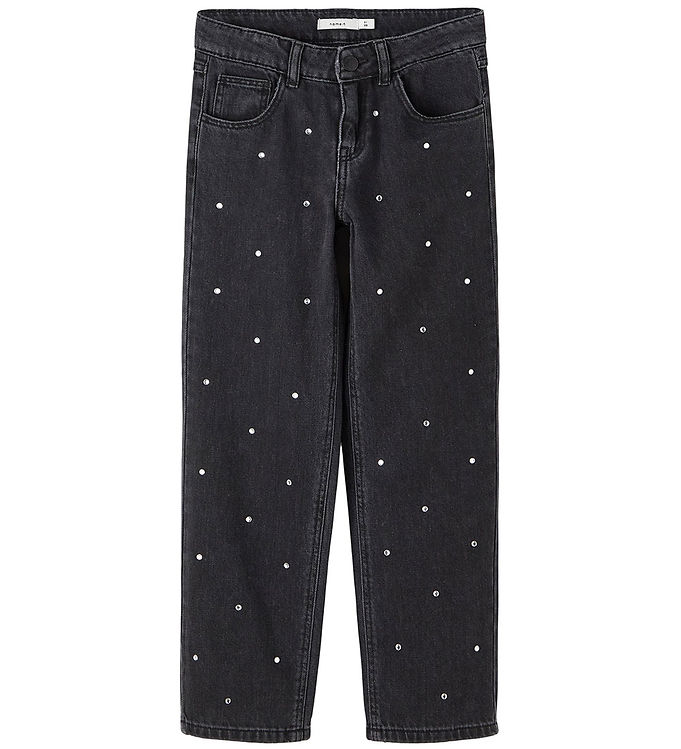 Name It Jeans - Noos - NkfRose - Sort Denim m. Similisten
