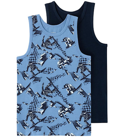 Name It Undertrøje - Noos - NkmTank Top - 2-pak - Riviera Name It Undertrøje - Noos - NkmTank Top - 2-pak - Riviera