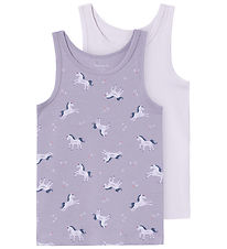 Name It Undertrøje - Noos - NmfTank Top - 2-pak - Lavender Name It Undertrøje - Noos - NmfTank Top - 2-pak - Lavender