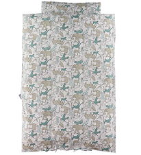 Nørgaard Madsens Sengetøj - Junior - Hvid m. Næsehorn Nørgaard Madsens Sengetøj - Junior - Hvid m. Næsehorn