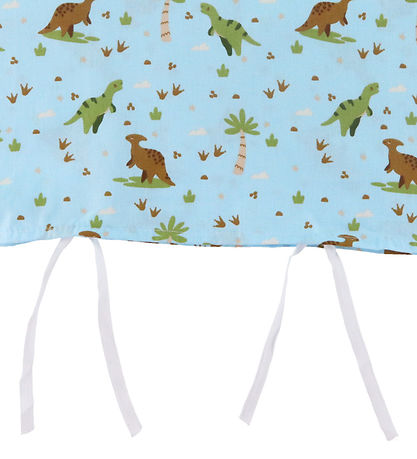 Nørgaard Madsens Sengetøj - Baby - Turkis m. Dino