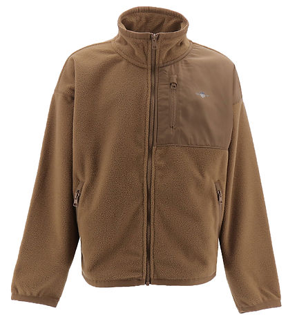 Veste polaire GANT - Shield - Cocoa Brown Veste polaire GANT - Shield - Cocoa Brown