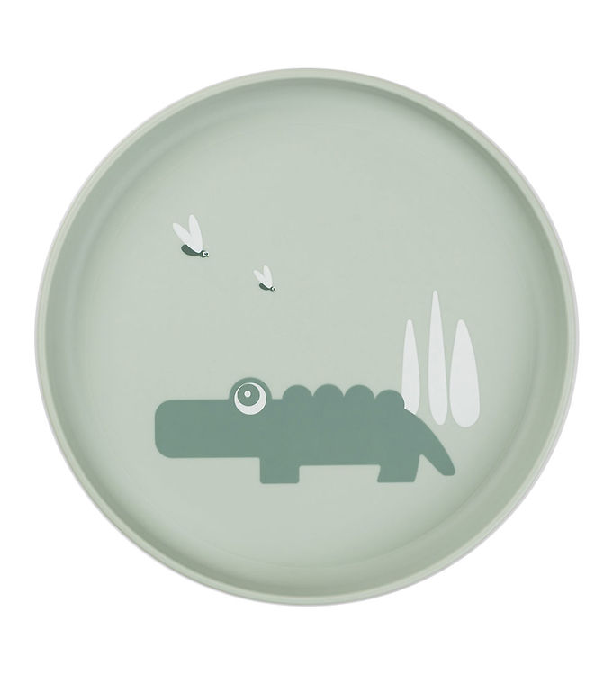 Done by Deer Foodie Tallerken Croco - Grøn