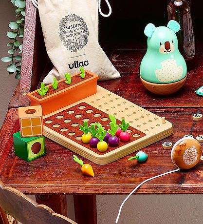 Vilac Spil - Træ - Grøntsagskassen