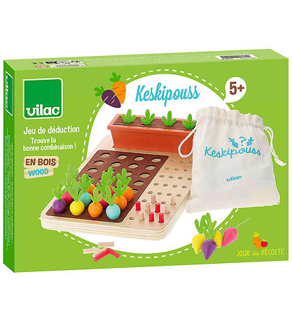 Vilac Spil - Træ - Grøntsagskassen