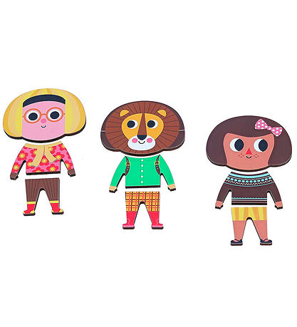 Vilac Puslespil - Træ - 6x3 Brikker - Jade