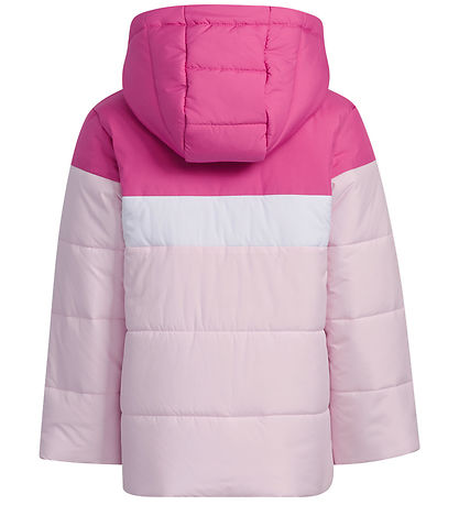 adidas Performance Puffer Jacket - LK Pad JKT - Pink/White