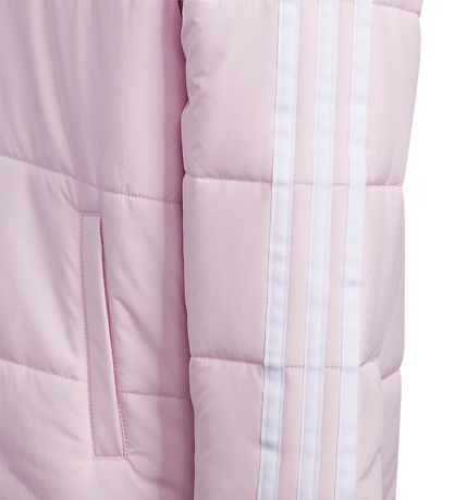 adidas Performance Puffer Jacket - LK Pad JKT - Pink/White