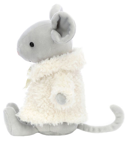 Jellycat Bamse - 17x8 cm - Comfy Coat Mus Jellycat Bamse - 17x8 cm - Comfy Coat Mus