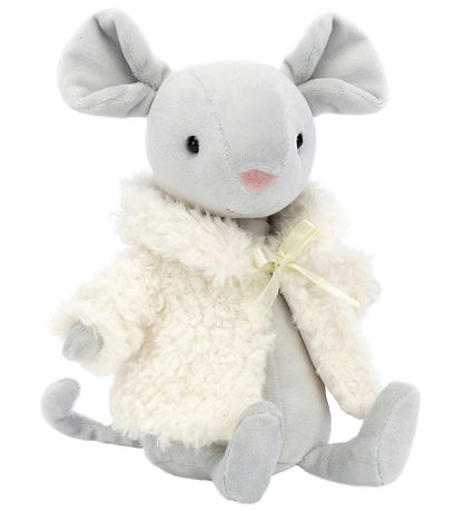 Jellycat Bamse - 17x8 cm - Comfy Coat Mus Jellycat Bamse - 17x8 cm - Comfy Coat Mus