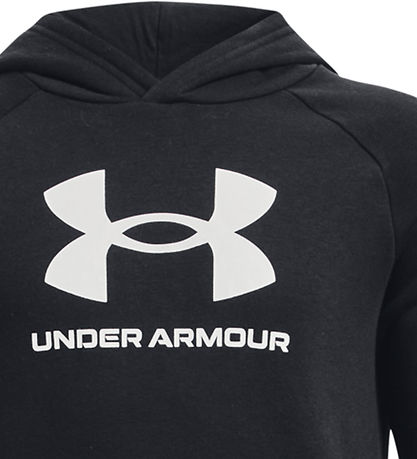 Under Armour Hoodie - Rival Fleece Joggers - Black