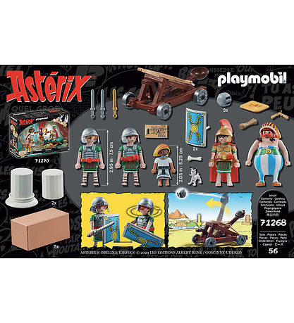 Playmobil Asterix - Linealis og Kampen... - 71268 - 56 Dele