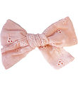 By Stær Hair Clip w. Bow - Alvilda - 8x5 cm - Powder